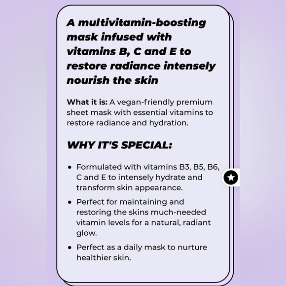 VitaMasque — box of 5 masks - Picture 2 of 5